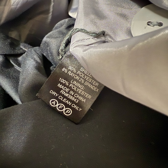 Isaac Mizrahi Live Soft Grey VEGAN “Wool” Pea Coat Medium - Picture 7 of 7